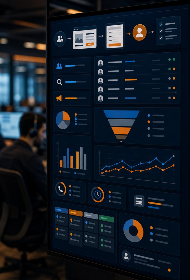 Parcours d'acquisition et indicateurs de qualification des leads