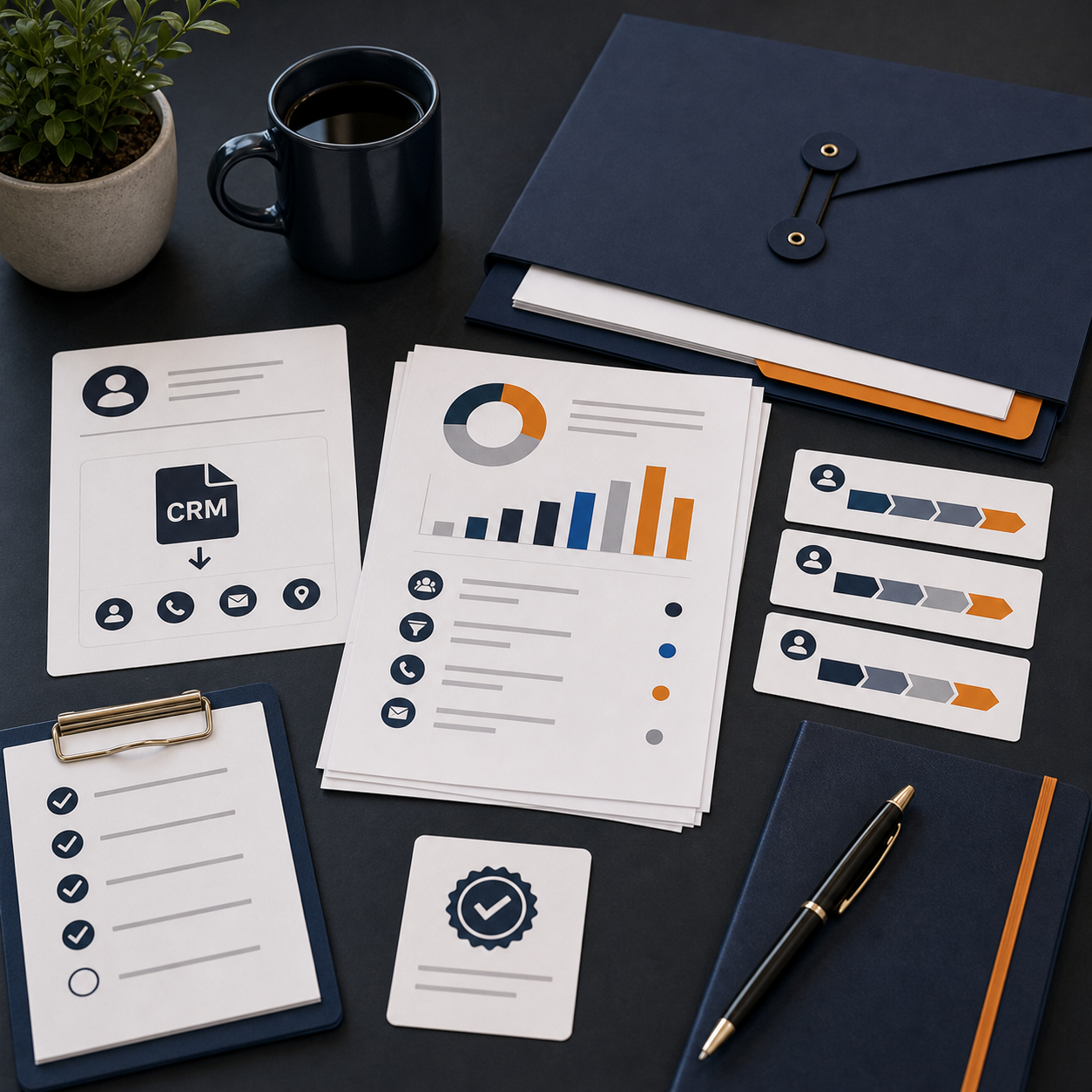Visuel livraison et reporting de leads